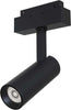 Faretto-Focus-Led-Per-Binario-Moderno-Alluminio-Nero-Luce-Calda-10W