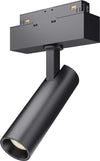 Faretto-Focus-Led-Per-Binario-Moderno-Alluminio-Nero-Luce-Calda-7W