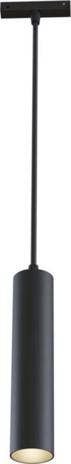 Faretto-Focus-Led-Per-Binario-Moderno-Alluminio-Nero-Luce-Naturale-12W