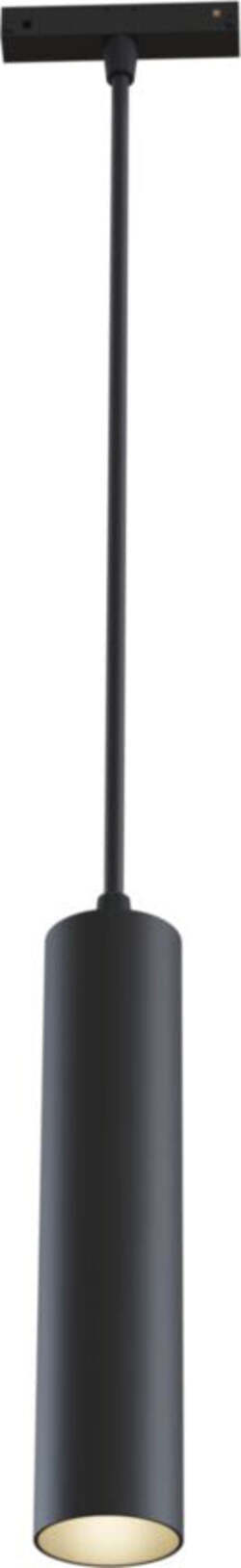 Faretto-Focus-Led-Per-Binario-Moderno-Alluminio-Nero-Luce-Naturale-12W