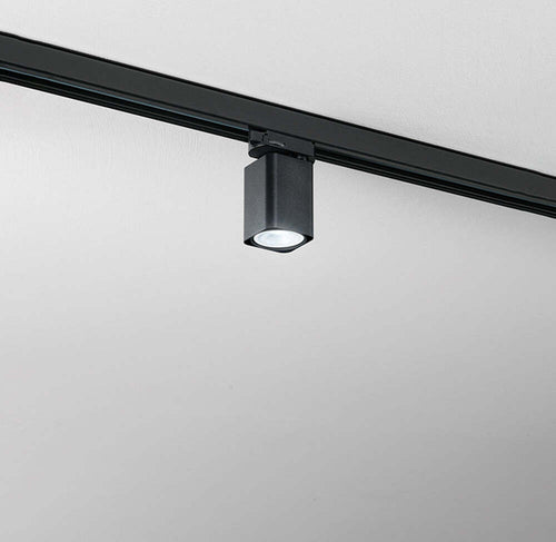 Faretto-In-Alluminio-A-Led-Per-Sistema-In-Binario-Colore-Nero-Orientabile