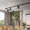 Faretto-In-Alluminio-A-Led-Per-Sistema-In-Binario-Colore-Nero
