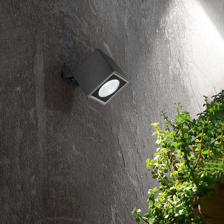 Faretto-In-Alluminio-Moderno-Capsule-Grigio-Led