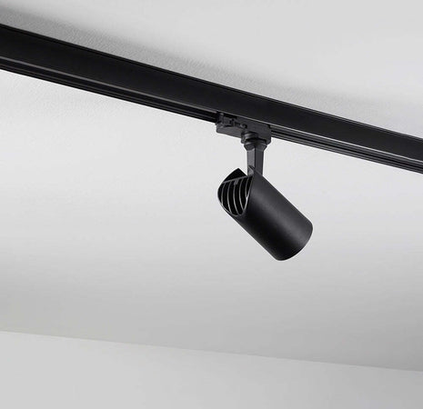 Faretto-In-Alluminio-Tondo-Per-Sistema-In-Binario-Nero-1-Luce