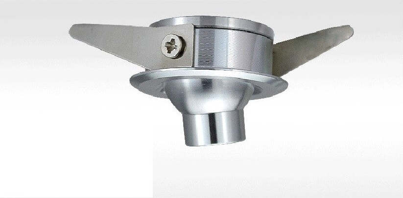 FARETTO INCASSO 1 LED 1W SPOT ORIENTABILE BIANCO FREDDO  PUNTO LUCE + DRIVER  Trade Shop italia - Napoli, Commerciovirtuoso.it