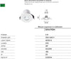 Faretto-incasso-alluminio-Gea-Led-ALYA-GFA770N-LED-5W-4000°k-spot-tondo-controsoffitto-moderno-interni-IP20