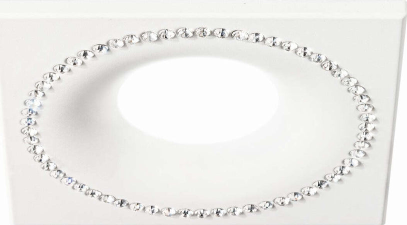 Faretto-incasso-alluminio-Gea-Led-CORALIE-1-GFA191-LED-spot-strass-bianco-opaco-quadrato-interno-GU10-IP20