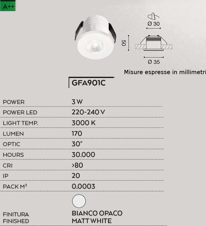 Faretto-incasso-alluminio-Gea-Led-GLAM-GFA901C-LED-spot-tondo-moderno