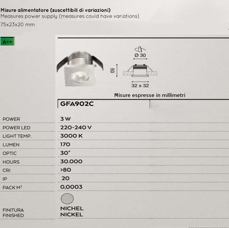 Faretto-incasso-alluminio-Gea-Led-GLAM-GFA902C-LED-spot-moderno