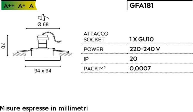 Faretto-incasso-alluminio-Gea-Led-MARS-GFA180-LED-spot-tondo-bianco-moderno-GU10