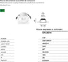 Faretto-incasso-alluminio-vetro-Gea-Led-GAIA-GFA851N-LED-spot-quadrato-controsoffitto-4W-4000°K-IP20