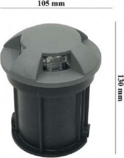 Faretto Incasso Calpestabile 8w Segnapasso Esterno Luce Fredda Calda Verde Es42 Illuminazione/Illuminazione per esterni/Luci per sentieri Trade Shop italia - Napoli, Commerciovirtuoso.it