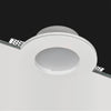 *STOCK* n.10 Portafaretto In Gesso Ceramico ad incasso Diametro 170 con Vetro 40W GU10 IP20 - Eternal Parquet
