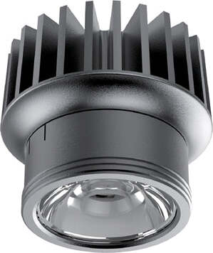 Faretto-Incasso-Dynamic-Alluminio-Nero-Led-10W-3000K-Luce-Calda