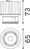 Faretto-Incasso-Dynamic-Alluminio-Nero-Led-15W-2700K-Luce-Calda