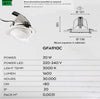 Faretto-incasso-Gea-Led-CHANDRA-GFA910C-LED-spot-orientabile