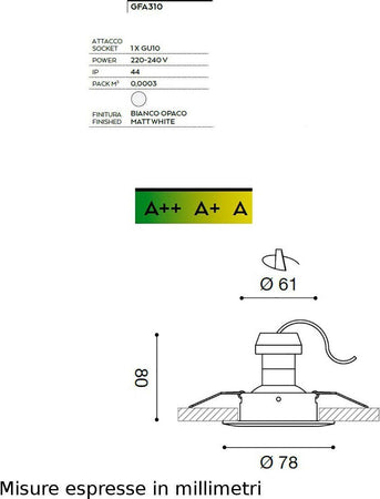 Faretto-incasso-Gea-Led-ERA-GFA310-GU10-LED-IP44-spot-alluminio-cartongesso-bagno