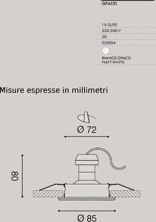 Faretto-incasso-Gea-Led-ORIM-R-GFA131-LED-spot-orientabile-bianco-cartongesso-tondo-GU10
