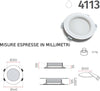 Faretto-incasso-gesso-9010-Belfiore-FENG-4113-3013-LED-WIRELESS-IP44-IP20-lampada-soffitto