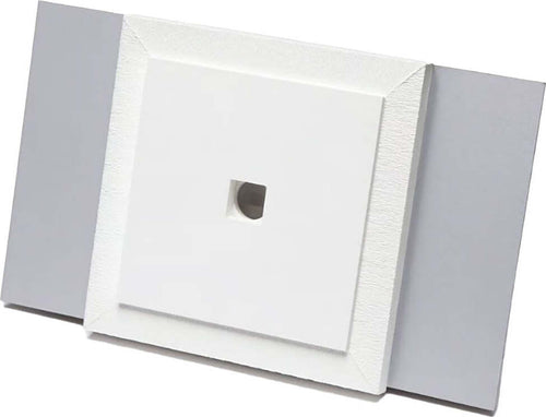 Faretto-incasso-gesso-9010-Belfiore-MINILED-QUADRO-4249-R-50G-IP20-IP44-plafone-soffitto-bianco-verniciabile