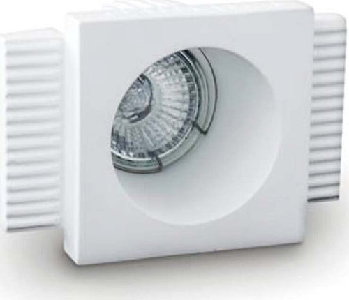 Faretto-incasso-gesso-9010-Belfiore-Neo-luce-0027-LED-lampada-soffitto-ottica-fissa-controsoffitto-muratura-GU10