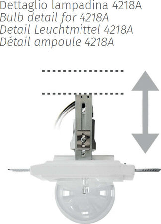 Faretto-incasso-gesso-9010-Belfiore-QUARK-4218A.39-E27-LED-lampada-parete-soffitto