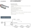 Faretto-incasso-gesso-Belfiore-9010-4105.3025-LED-IP44-WIRELESS-lampada-soffitto-parete
