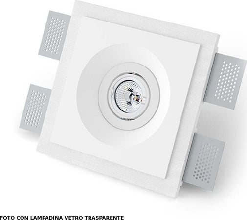 Faretto-incasso-gesso-Belfiore-9010-ARA-ROUND-4216.35-GU10-LED-orientabile-lampada-soffitto-parete