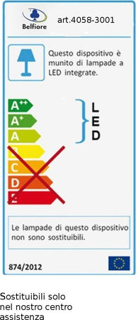 Faretto-incasso-gesso-Belfiore-9010-HITE-4058.3001-LED-WIRELESS-segnapasso-cartongesso-muro
