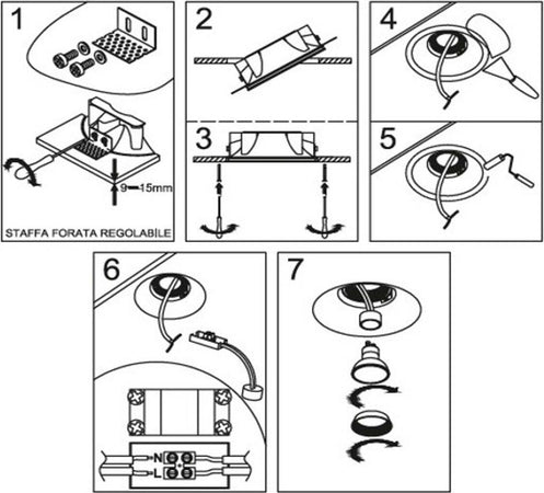 Faretto-incasso-gesso-Gea-Led-HELI-GFA611-LED-spot-bianco-scomparsa-cartongesso-interno-IP20-GU10