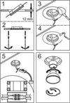Faretto-incasso-gesso-Gea-Led-HORUS-GFA590-LED-spot-moderno-cartongesso-scomparsa-ottica-fissa-interno-GU10