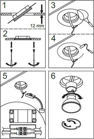 Faretto-incasso-gesso-Gea-Led-HORUS-GFA590-LED-spot-moderno-cartongesso-scomparsa-ottica-fissa-interno-GU10