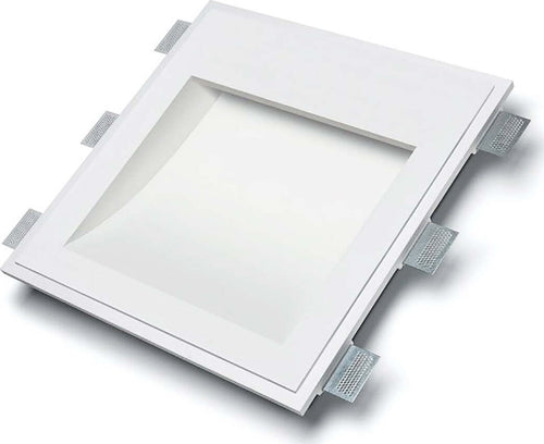 Faretto-incasso-gesso-kit-emergenza-Belfiore-9010-VOLTA-2416A-3031-+-099.142-LED-lampada-parete