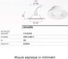 Faretto-incasso-gesso-vetro-Gea-Led-BIANCA-R-GFA595-GU10-LED-spot-moderno