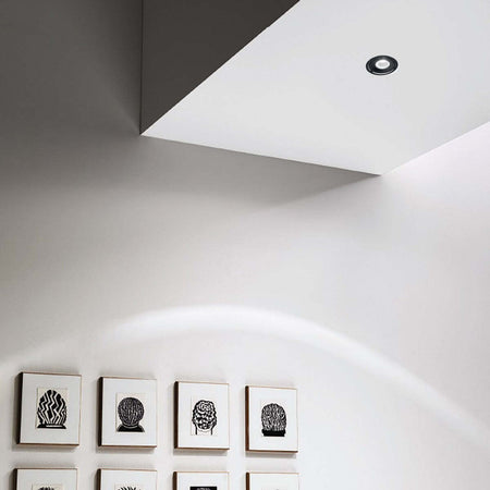 Faretto-incasso-led-Gea-Led-EDEN-GFA1031C-nero-lampada-soffitto-moderna