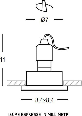 Faretto-incasso-LED-moderno-Gea-Led-AURORA-GFA376-GU10-alluminio-spot-esterni