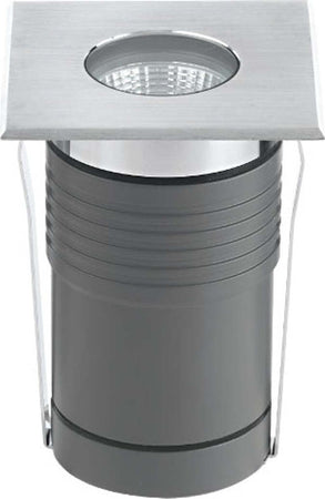 Faretto-incasso-LED-moderno-Pan-International-NIP-EST759-EST54025-acciaio-quadrato-spot