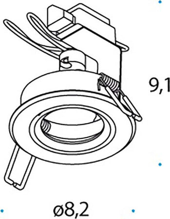 Faretto-incasso-LED-moderno-PAN-International-TURN-INC00025-GU10-alluminio-spot-orientabile