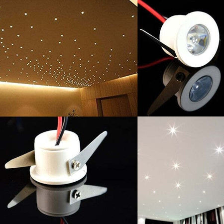 Faretto Incasso Led Punto Luce 1w Rotondo Luce Fredda Calda Cielo Stellato Illuminazione/Illuminazione per interni/Luci da incasso Trade Shop italia - Napoli, Commerciovirtuoso.it