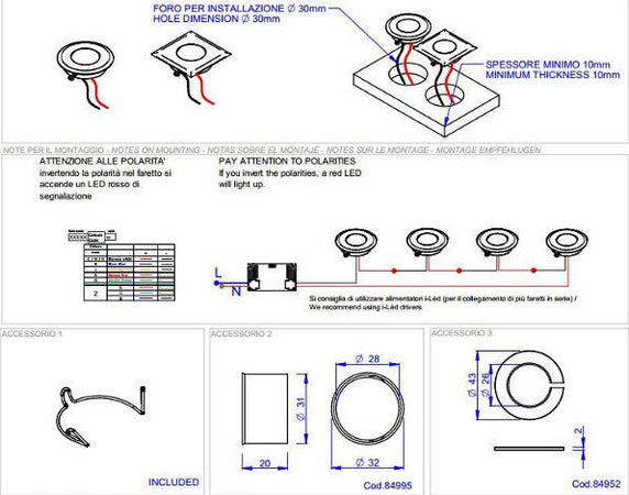 Faretto-incasso-Linea-Light-VISSA-R-86717-LED-moderno-calpestabile-LED-IP44