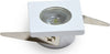 FARETTO-INCASSO-LUCE-LED-1W-PUNTO-LUCE-220V-controsoffitto-100lm/w-ip20