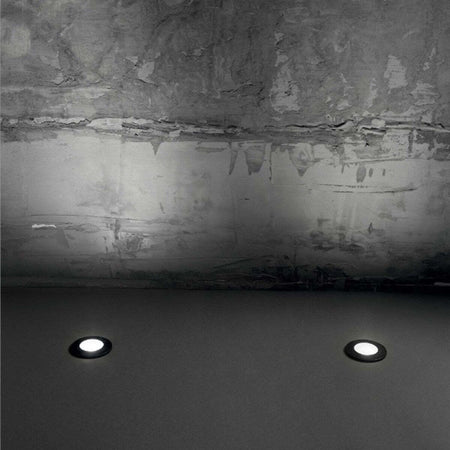 Faretto-incasso-moderno-Ideal-Lux-GRAVITY-ROUND-SMALL-120249-GU10-LED-IP67-resina-segnapasso