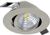 Faretto-Incasso-Moderno-Saliceto-Alluminio-Nichel-Satinato-Led-Integrato-6W