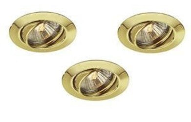 FARETTO INCASSO ORIENTABILE ORO