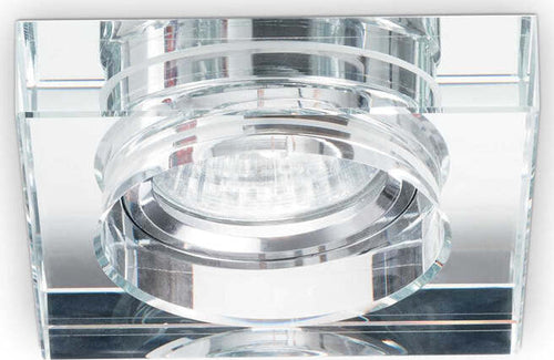 Faretto-Incasso-Quadrato-Moderno-Blues-Alluminio-Trasp.-1-Luce-Gu10-5W-3000K