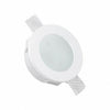 *STOCK* Portafaretto In Gesso Ceramico ad incasso Diametro 170 con Vetro 40W GU10 IP20