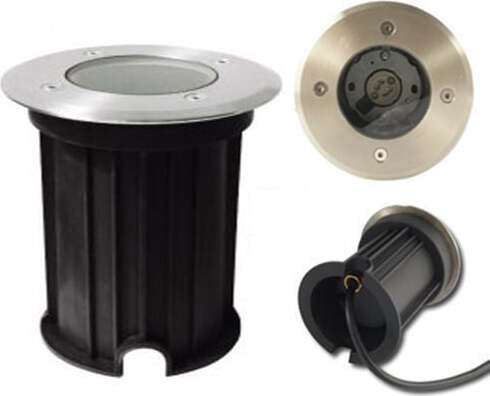 Faretto Incasso Rotondo Per Lampada GU10 Sostituibile Calpestabile Segnapasso Illuminazione/Illuminazione per esterni/Luci per sentieri Zencoccostore - Formia, Commerciovirtuoso.it