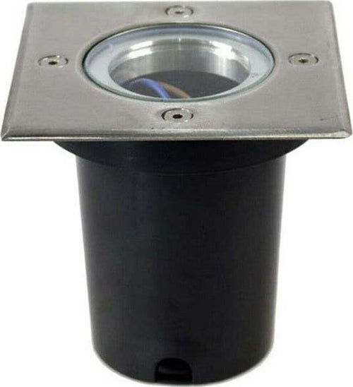 Faretto-Incasso-Segnapasso-Quadrato-Luce-Gu10-Calpestabile-Esterno-Giardino-Es13