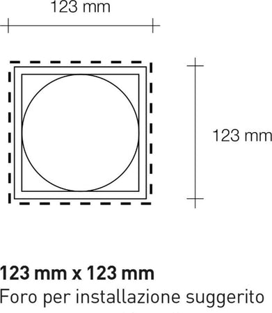 Faretto-incasso-Sforzin-illuminazione-FILIATRA'-T381-GX53-LED-moderno-lampada-soffitto-cartongesso