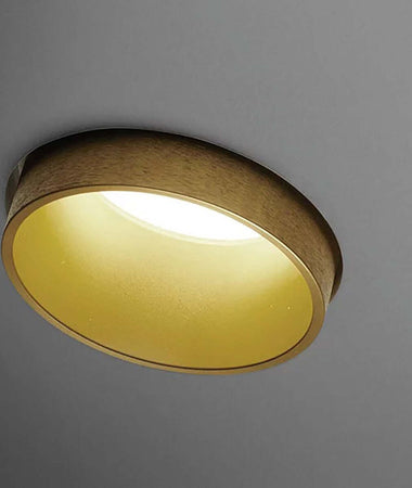 Faretto-incasso-Sforzin-Illuminazione-THESSALY-T335-ORO-GU10-LED-IP20-classico-gesso-lampada-soffitto-tondo